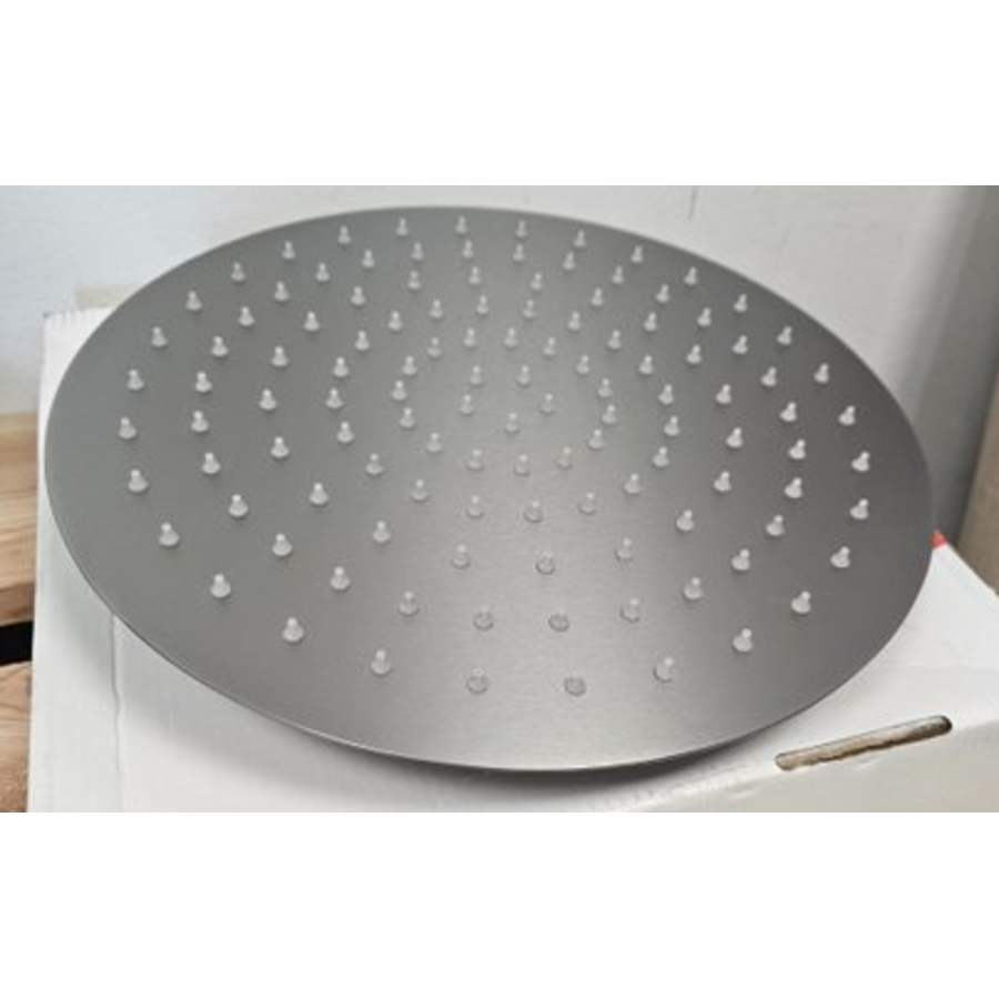 OUTLET Hoofddouche 30 cm Gun Metal Light