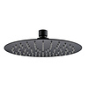 Huber OUTLET Hoofddouche 20cm Mat Zwart Messing