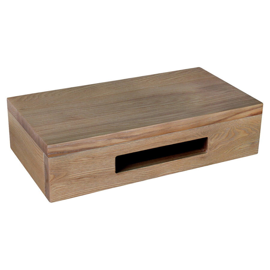 OUTLET Fonteinplank Differnz Hout 40x25x10cm Bruin Eiken