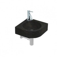 OUTLET Hardstenen hoekfontein 30x30