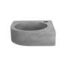 Differnz OUTLET Fontein Differnz Cleo Hoekfontein 30x30x10 cm Beton Grijs