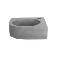 OUTLET Fontein Differnz Cleo Hoekfontein 30x30x10 cm Beton Grijs