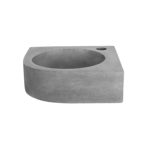 OUTLET Fontein Differnz Cleo Hoekfontein 30x30x10 cm Beton Grijs 