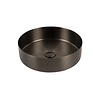 OUTLET Waskom AquaSplash Industrial 40 cm met PVD Coating Gunmetal