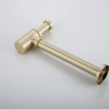 Sanitair Kamer OUTLET Sifon BWS Gold Geborsteld Messing Mat Goud