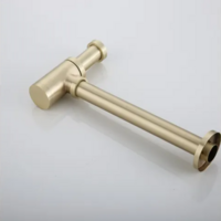 OUTLET Sifon BWS Gold Geborsteld Messing Mat Goud