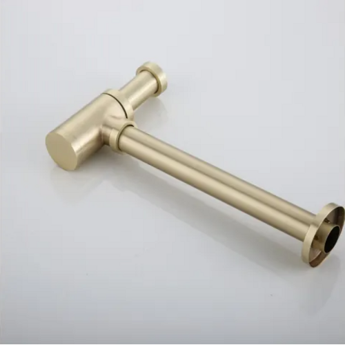 OUTLET Sifon BWS Gold Geborsteld Messing Mat Goud 
