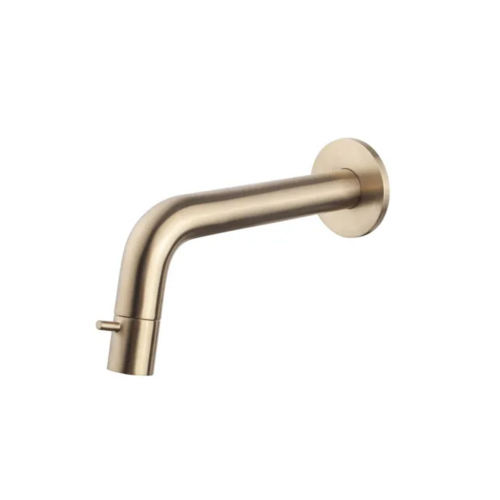 OUTLET Inbouw Fonteinkraan Wiesbaden Sophia Inkortbaar Rond Geborsteld Messing Goud 