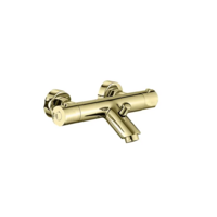 OUTLET Opbouw Badkraan Best Design Nancy Thermostaat 1/2 inch Mat Goud