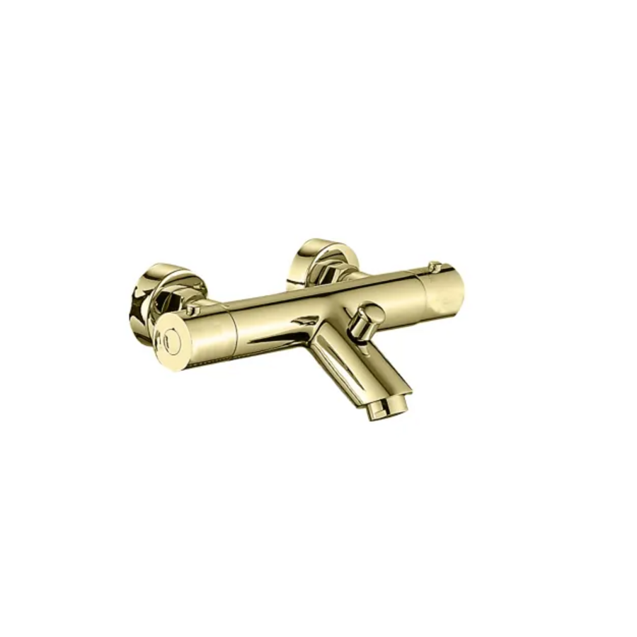 OUTLET Opbouw Badkraan Best Design Nancy Thermostaat 1/2 inch Mat Goud