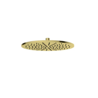 OUTLET Luxe Hoofddouche Wiesbaden Rond 30 cm Geborsteld Messing Goud