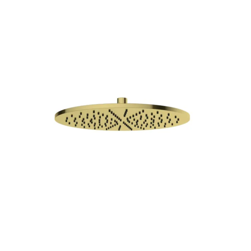 OUTLET Luxe Hoofddouche Wiesbaden Rond 30 cm Geborsteld Messing Goud 