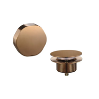 OUTLET Knop/plug Badoverloop Wiesbaden Geborsteld Brons Koper