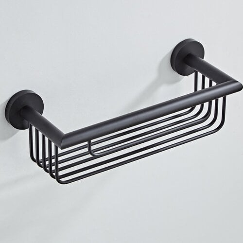 OUTLET Doucherek BWS Nero Shampoo Houder Mat Zwart 