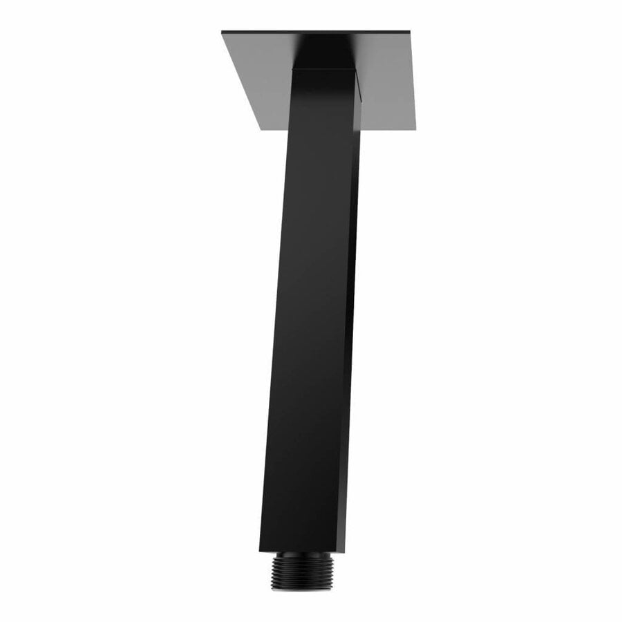 OUTLET Douche-Arm Wiesbaden Luxe Vierkant Plafondbevestiging 20 cm Mat Zwart