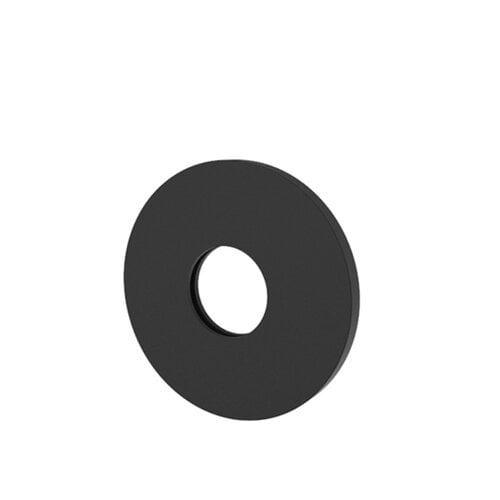 OUTLET Wiesbaden Rozet 75mm tbv Uitloop 29.2151 Mat Zwart 