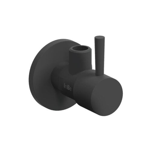 OUTLET Hoekstopkraan Clou Inbe Angle Valve Mat Zwart 
