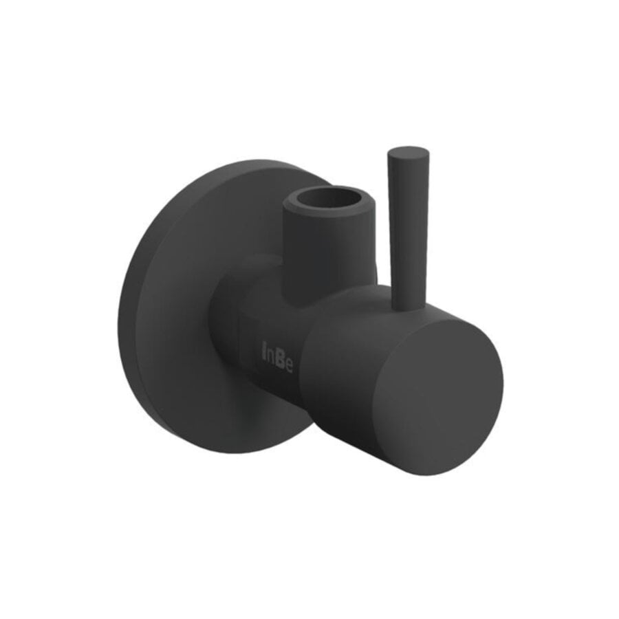 OUTLET Hoekstopkraan Clou Inbe Angle Valve Mat Zwart