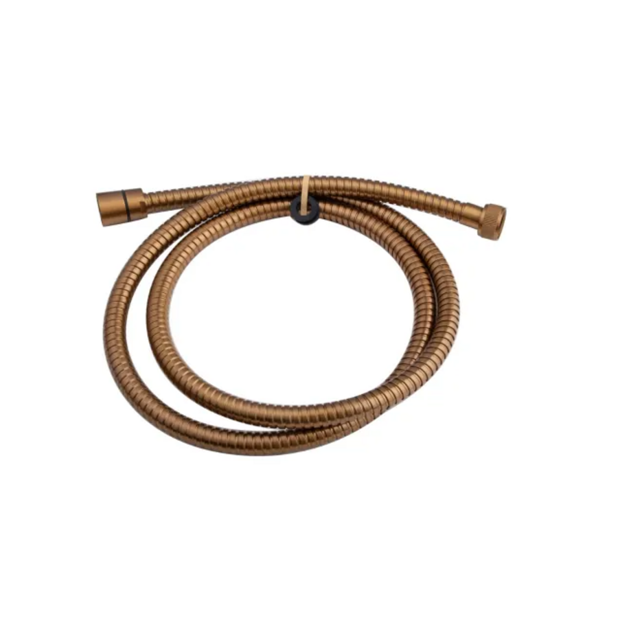 OUTLET Luxe Metalen Doucheslang Wiesbaden 150 CM Conisch Geborsteld Brons Koper