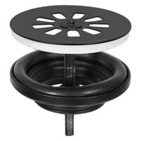 OUTLET Fontein Afvoerplug Differnz Mix Mat Zwart