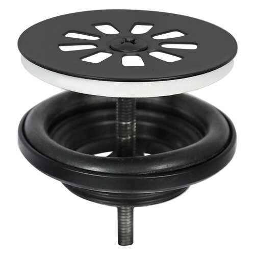 OUTLET Fontein Afvoerplug Differnz Mix Mat Zwart 