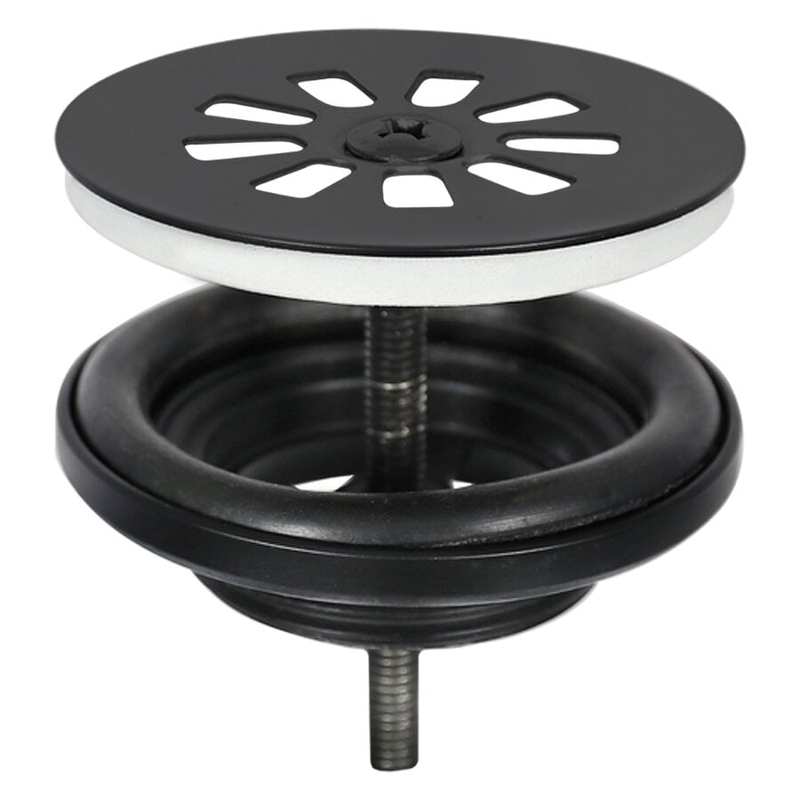 OUTLET Fontein Afvoerplug Differnz Mix Mat Zwart