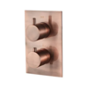 Sanitair Kamer OUTLET Inbouw Douche Thermostaat BWS Koper Geborsteld Koper (Inclusief inbouwdeel)