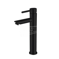 OUTLET Best Design Nero Zwart Wastafelkraan Hoog model Motion XXL Kraan