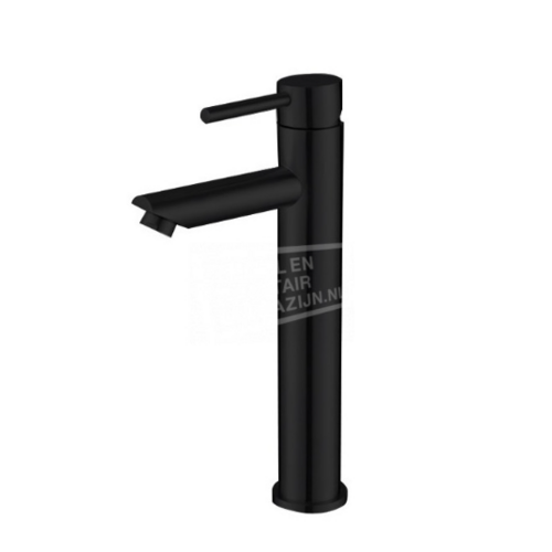 OUTLET Best Design Nero Zwart Wastafelkraan Hoog model Motion XXL Kraan 