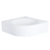 Differnz OUTLET Fonteinset Differnz Mix En Match Cleo Hoekfontein 30x30x10 cm Keramiek Wit GOUD