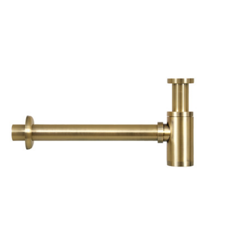 OUTLET Fonteinset Differnz Mix En Match Cleo Hoekfontein 30x30x10 cm Keramiek Wit GOUD