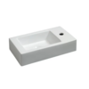 Wiesbaden OUTLET Fontein Rhea 45.5x26x12cm Wit (kraangat rechts)