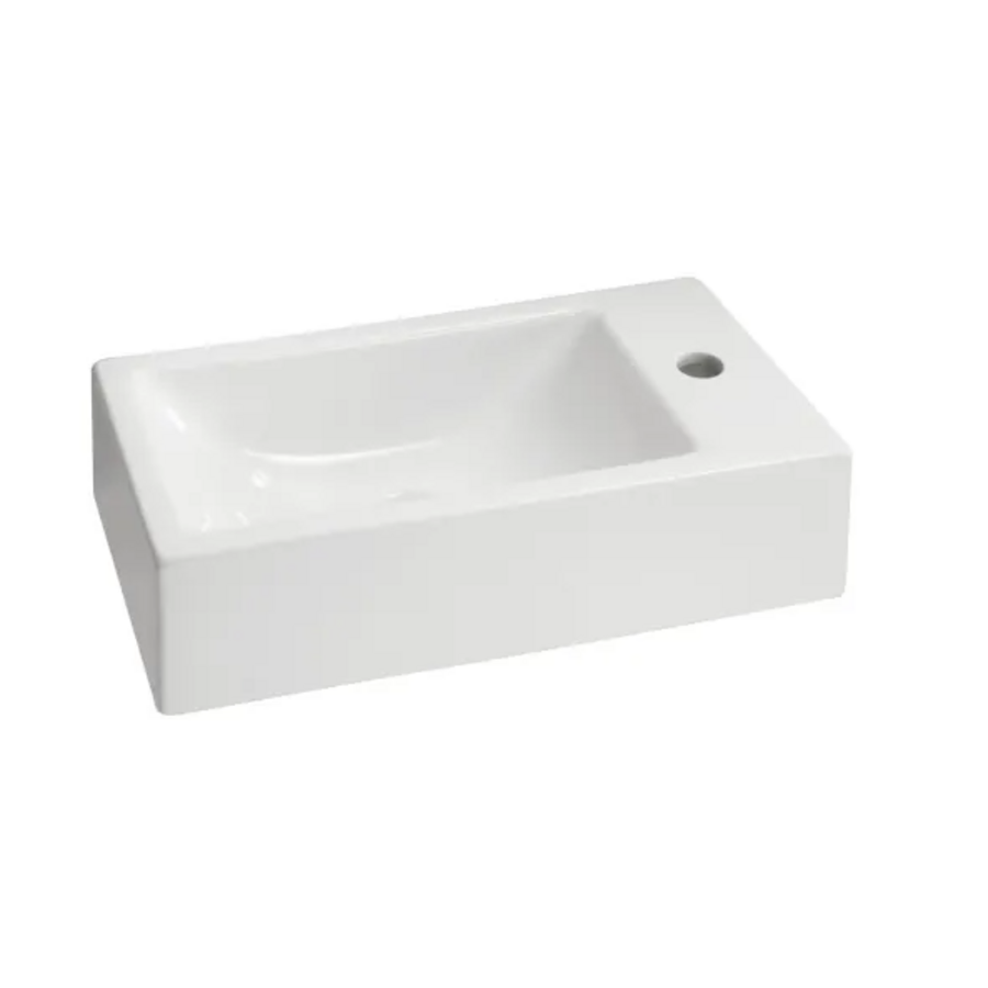 OUTLET Fontein Metis 50x25cm wit