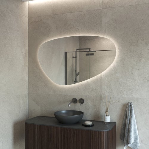 OUTLET Spiegel BWS Archa Organisch 120 CM LED Verlichting 
