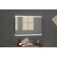 OUTLET Topa Twinlight spiegel 100cm met 2x horizontale led balk