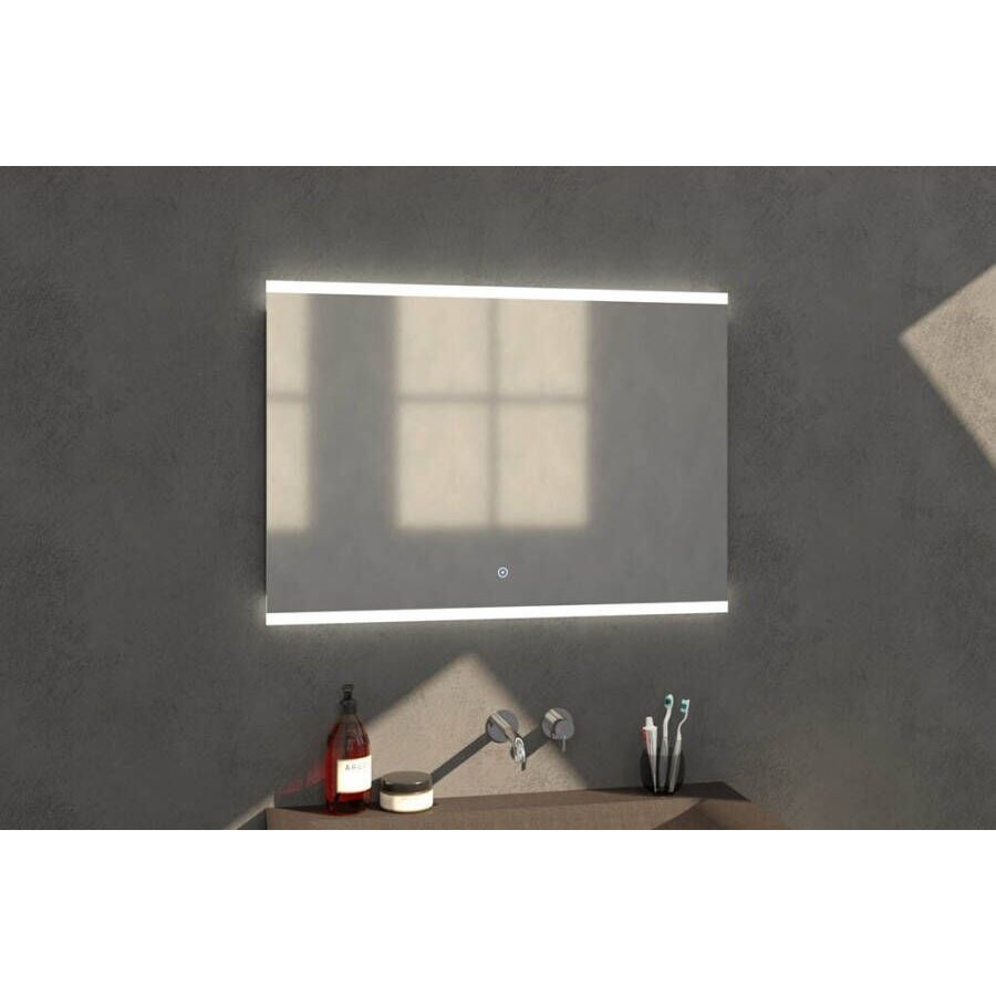 OUTLET Topa Twinlight spiegel 100cm met 2x horizontale led balk