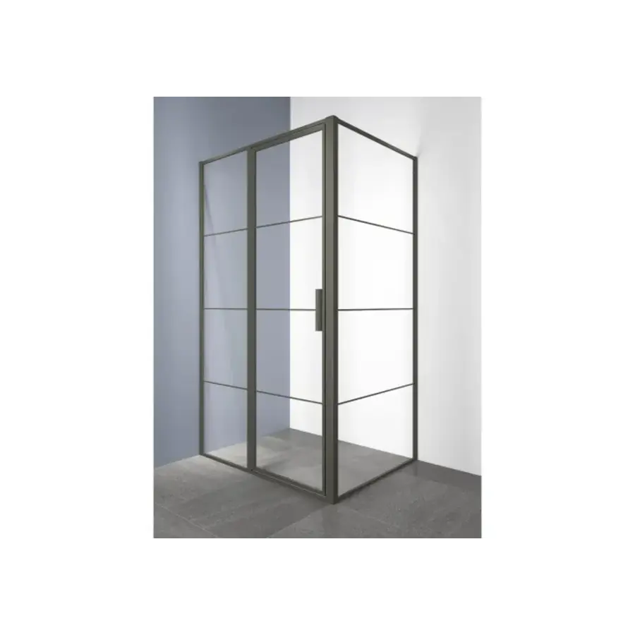 OUTLET Doucheacabine Frame Mat Groen 120x100