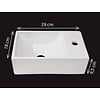 Best Design OUTLET Fontein Wonder 29x18cm (Kraangat Rechts)