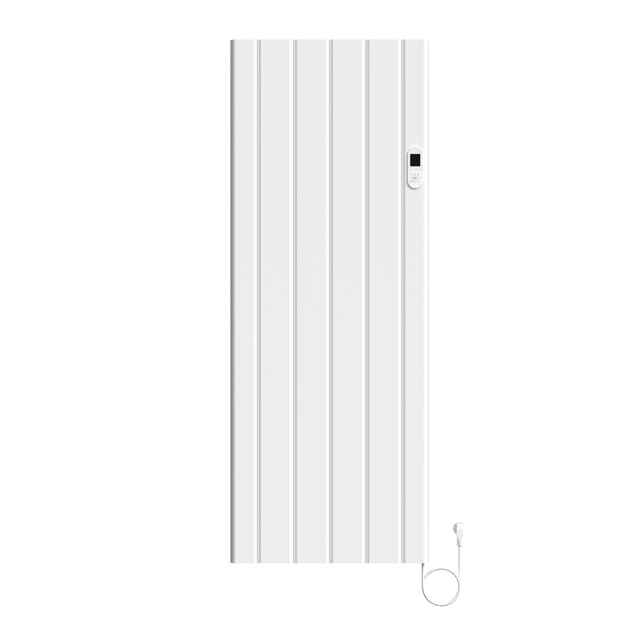 Elektrische Radiator BWS Boss 2.0 Met Wifi 2000W 160x60.8 cm Glanzend Wit