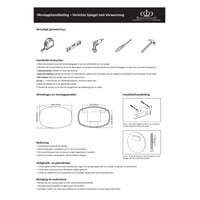 Badkamerspiegel BWS Torea 100x66cm Horizontaal LED