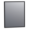 Brauer OUTLET Brauer Onyx spiegel 60x70cm - frame mat zwart aluminium