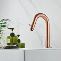 OUTLET Opbouw Fonteinkraan Alento Copper Geborsteld Koper