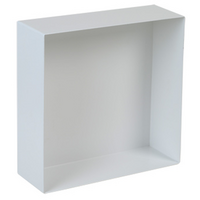 OUTLET Plieger Inbox inbouwnis RVS wit