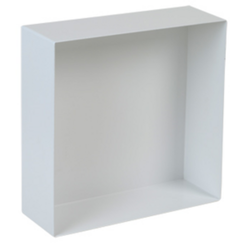 OUTLET Plieger Inbox inbouwnis RVS wit 