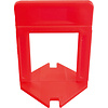 Faktum Voetstukken Faktum Extrem 3mm x 13mm 250 stuks Rood