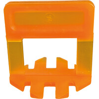 Voetstukken Faktum Extrem 1mm x 13mm 250 stuks Oranje
