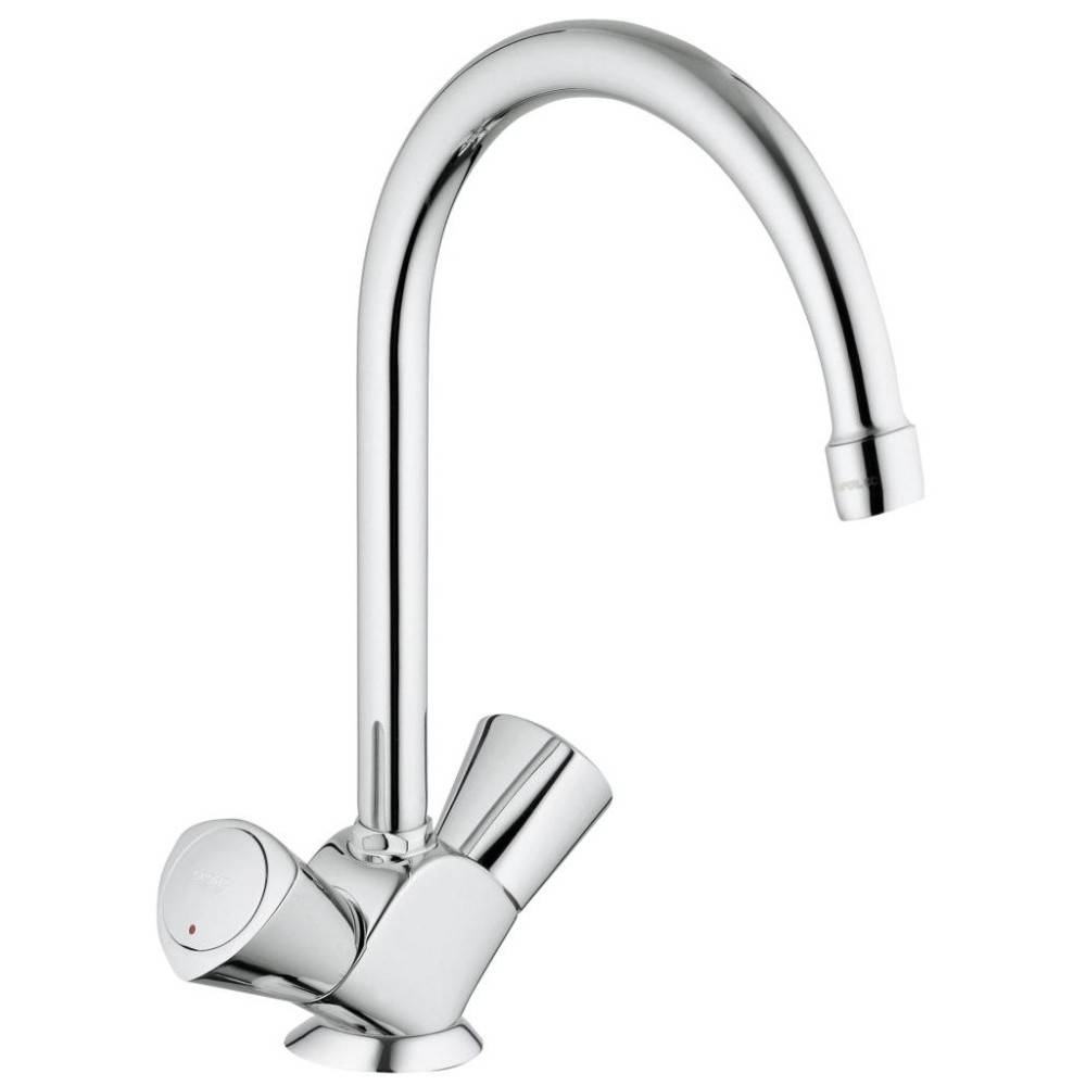 Grohe Costa S keukenkraan met hoge uitloop chroom