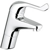 Grohe Euroeco Special Veiligheids Wastafelkraan Hoog Met Hendel 12 Cm Gladde Body Chroom