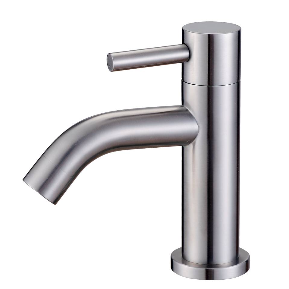 Verona RVS Toiletkraan Met Gebogen Uitloop Aqua Splash