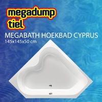 Hoekbad Cyprus 145X145X50 Cm